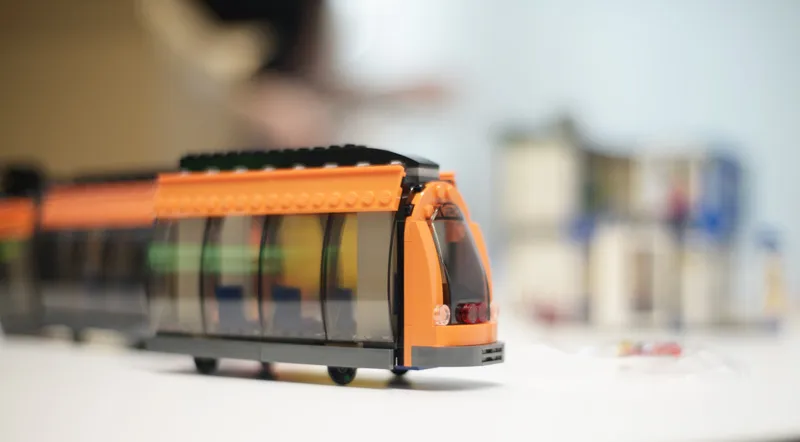 Straßenbahn Objekt eins Lego Serious Play Workshops